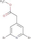 Methyl 2,6-dibromopyridine-4-acetate