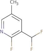 3-(Difluoromethyl)-2-fluoro-5-methylpyridine