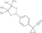 1-(4-(4,4,5,5-Tetramethyl-1,3,2-dioxaborolan-2-yl)phenyl)cyclopropanecarbonitrile