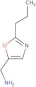 (2-Propyl-1,3-oxazol-5-yl)methanamine