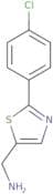 [2-(4-Chlorophenyl)-1,3-thiazol-5-yl]methanamine