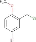 4-Bromo-2-(chloromethyl)-1-methoxybenzene