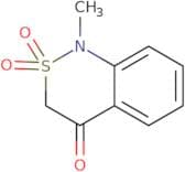 1-Methyl-1,2,3,4-tetrahydro-2λ~6~,1-benzothiazine-2,2,4-trione