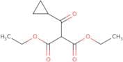 1,3-Diethyl 2-cyclopropanecarbonylpropanedioate