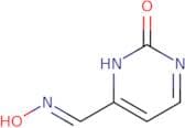 2-Oxo-1,2-dihydro-4-pyrimidinecarbaldehyde oxime