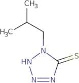 1-(2-Methylpropyl)-2,5-dihydro-1H-1,2,3,4-tetrazole-5-thione