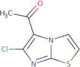 1-{6-Chloroimidazo[2,1-b][1,3]thiazol-5-yl}ethan-1-one