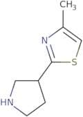 4-Methyl-2-(pyrrolidin-3-yl)-1,3-thiazole