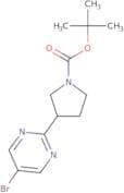 tert-Butyl 3-(5-bromopyrimidin-2-yl)pyrrolidine-1-carboxylate
