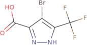4-bromo-5-(trifluoromethyl)-1H-pyrazole-3-carboxylic acid