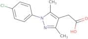 2-[1-(4-Chlorophenyl)-3,5-dimethyl-1H-pyrazol-4-yl]acetic acid