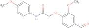 2-(4-Formyl-2-methoxy-phenoxy)- N -(4-methoxy-phenyl)-acetamide