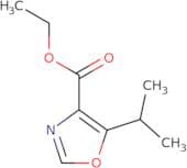 Ethyl 5-(propan-2-yl)-1,3-oxazole-4-carboxylate