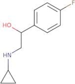 2-(Cyclopropylamino)-1-(4-fluorophenyl)ethan-1-ol