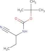 tert-Butyl N-(1-cyanopropyl)carbamate