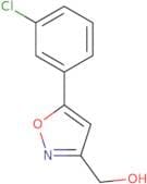 [5-(3-Chlorophenyl)-1,2-oxazol-3-yl]methanol
