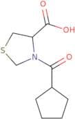 (4R)-3-(Cyclopentylcarbonyl)-1,3-thiazolidine-4-carboxylic acid