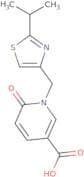 6-Oxo-1-{[2-(propan-2-yl)-1,3-thiazol-4-yl]methyl}-1,6-dihydropyridine-3-carboxylic acid