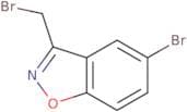 5-Bromo-3-(bromomethyl)benzo[D]isoxazole