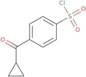 4-Cyclopropanecarbonylbenzene-1-sulfonyl chloride