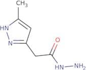 2-(3-Methyl-1H-pyrazol-5-yl)acetohydrazide