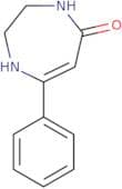 7-Phenyl-2,3,4,5-tetrahydro-1H-1,4-diazepin-5-one