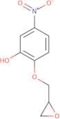 5-Nitro-2-[(oxiran-2-yl)methoxy]phenol