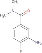 3-Amino-4-fluoro-N,N-dimethylbenzamide