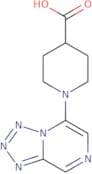 1-{[1,2,3,4]Tetrazolo[1,5-a]pyrazin-5-yl}piperidine-4-carboxylic acid