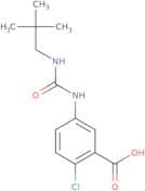 2-Chloro-5-{[(2,2-dimethylpropyl)carbamoyl]amino}benzoic acid