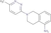 2-(6-Methylpyridazin-3-yl)-1,2,3,4-tetrahydroisoquinolin-5-amine