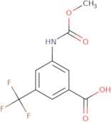 3-[(Methoxycarbonyl)amino]-5-(trifluoromethyl)benzoic acid