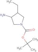 tert-Butyl (3R,4R)-3-amino-4-ethyl-1-pyrrolidinecarboxylate