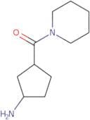 rac-(1R,3S)-3-(Piperidine-1-carbonyl)cyclopentan-1-amine