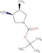 (3S,4S)-Tert-Butyl 3-Amino-4-Methylpyrrolidine-1-Carboxylate