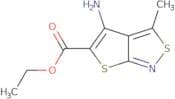 ethyl 4-amino-3-methylthieno[2,3-c][1,2]thiazole-5-carboxylate