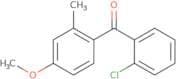 (2-Chlorophenyl)(4-methoxy-2-methylphenyl)methanone