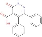 3-Oxo-5,6-diphenyl-2,3-dihydropyridazine-4-carboxylic acid