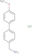 [4-(4-Methoxyphenyl)phenyl]methanamine hydrochloride