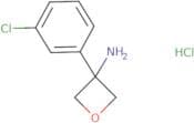 3-(3-Chlorophenyl)oxetan-3-amine hydrochloride