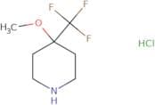 4-Methoxy-4-(trifluoromethyl)piperidine hydrochloride