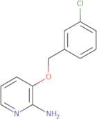 3-[(3-Chlorophenyl)methoxy]pyridin-2-amine