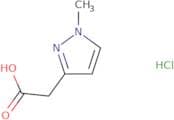 2-(1-Methyl-1H-pyrazol-3-yl)acetic acid hydrochloride