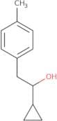1-Cyclopropyl-2-(4-methylphenyl)ethan-1-ol