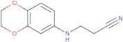 3-[(2,3-Dihydro-1,4-benzodioxin-6-yl)amino]propanenitrile