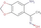 6-[1-(Hydroxyimino)ethyl]-1,3-dioxaindan-5-amine