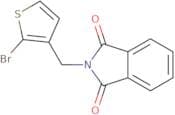 2-[(2-Bromothiophen-3-yl)methyl]-2,3-dihydro-1H-isoindole-1,3-dione