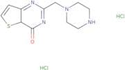 2-[(Piperazin-1-yl)methyl]-3H,4H-thieno[3,2-d]pyrimidin-4-one dihydrochloride