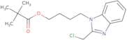 4-[2-(Chloromethyl)benzimidazol-1-yl]butyl pivalate