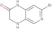 7-Bromo-3,4-dihydropyrido[3,4-b]pyrazin-2(1H)-one